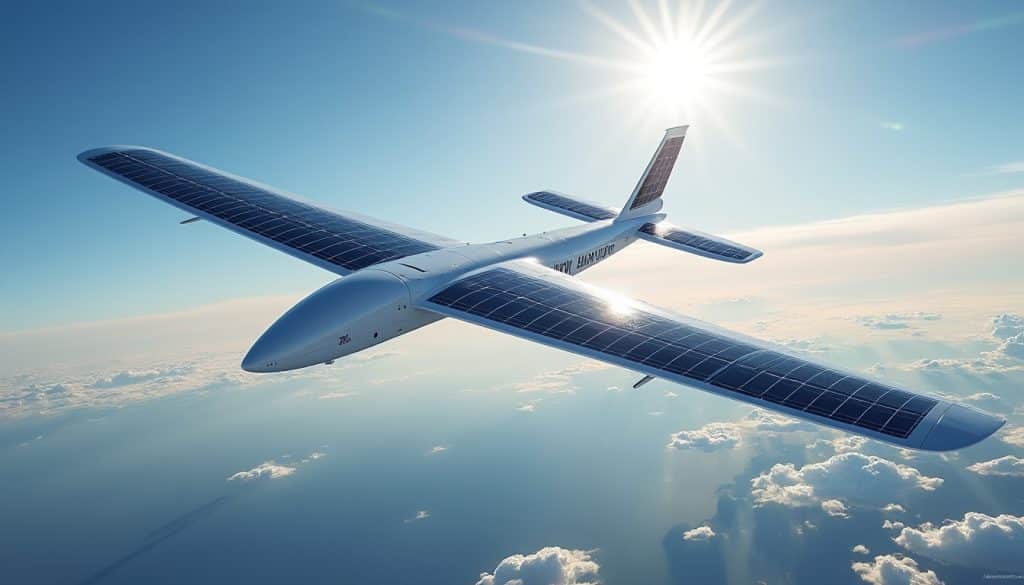 découvrez ce qu’est un drone solaire, comment il fonctionne et comment ses panneaux photovoltaïques lui permettent de voler plus longtemps.